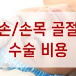 손/손목 골절 수술 비용