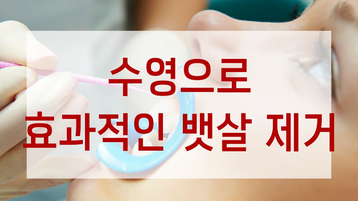 수영으로 효과적인 뱃살 제거